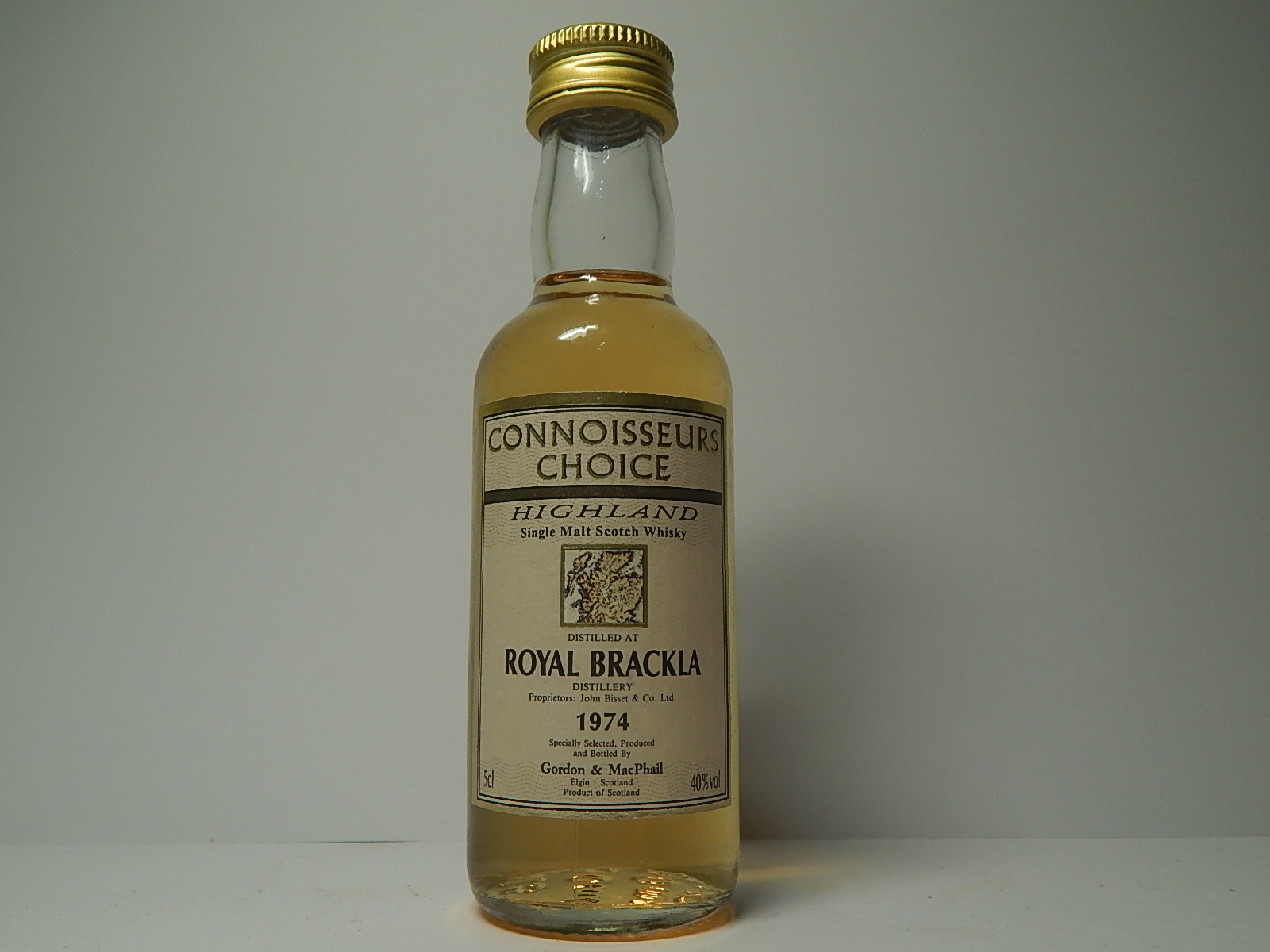 HSMSW 1974 "Connoisseurs Choice" 5cl 40%vol 